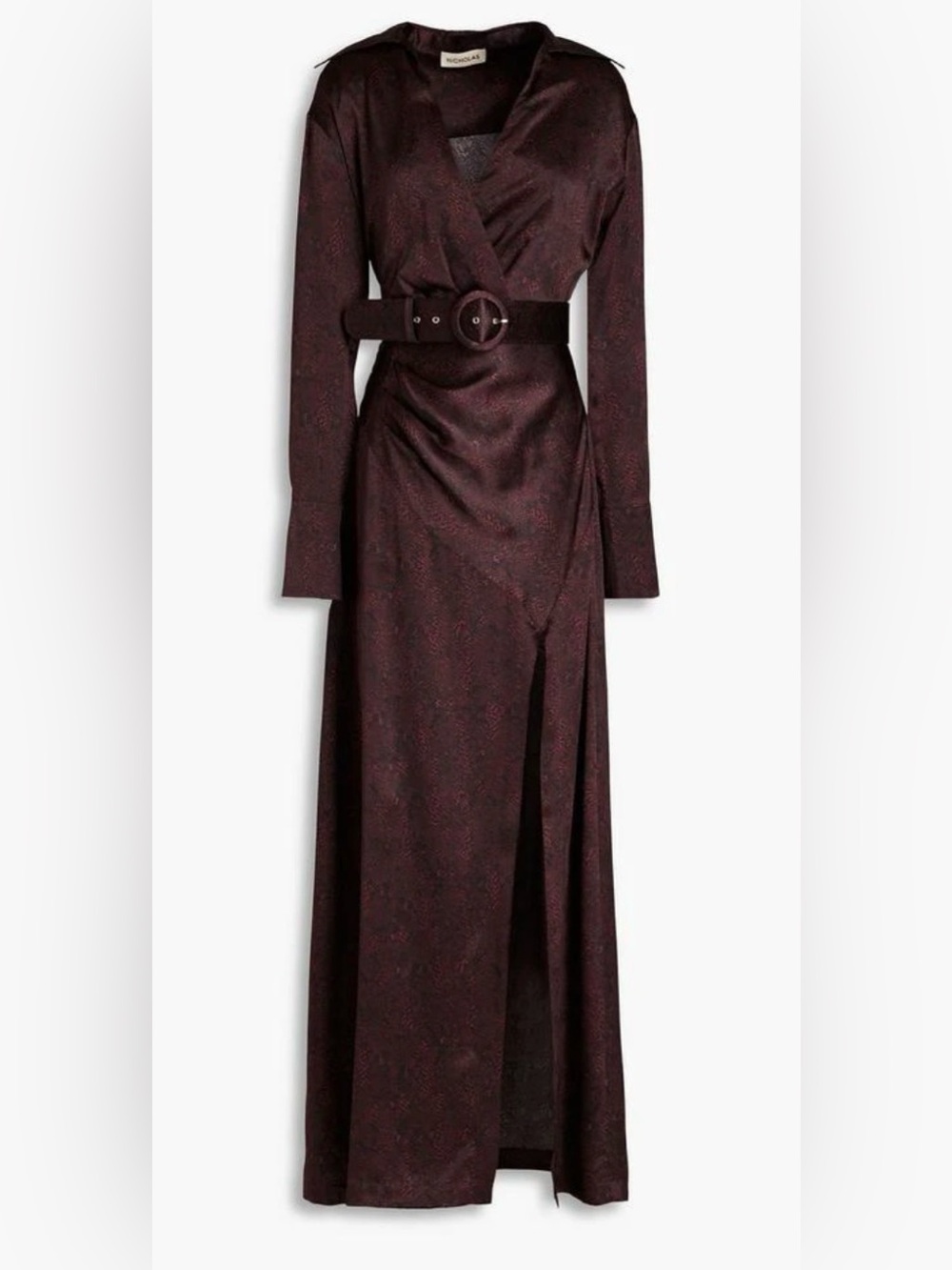 Nicholas Electra Satin Dress NEW NWT